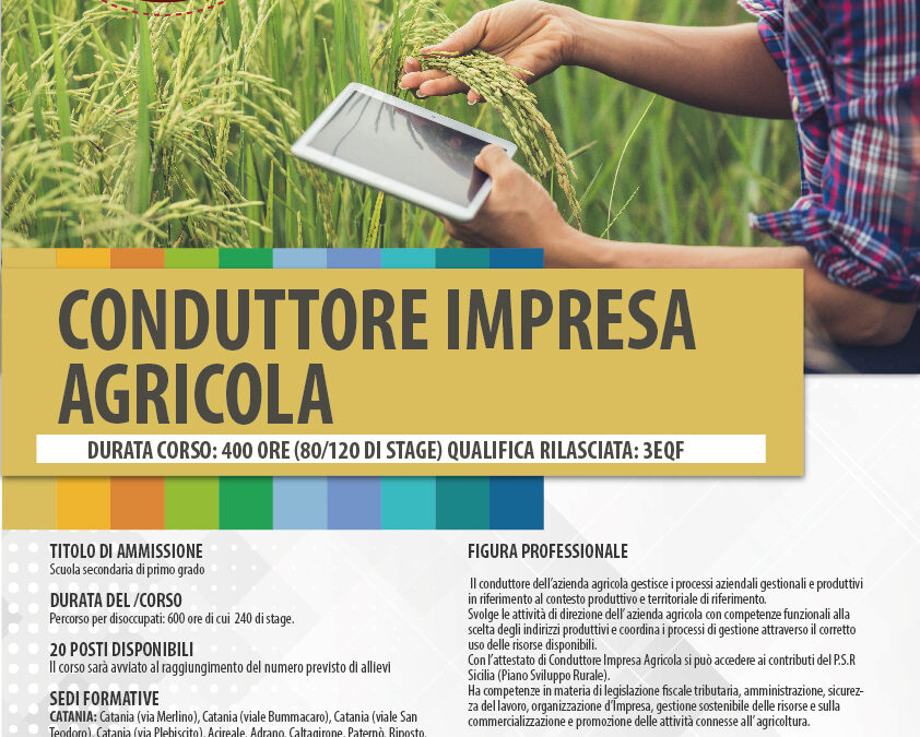 conduttore impresa agricola Tavola disegno 1