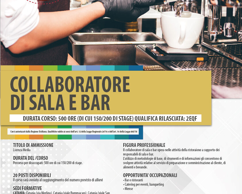 SALA BAR Tavola disegno 1