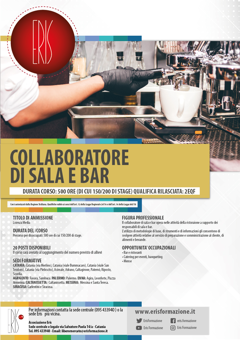 SALA BAR Tavola disegno 1