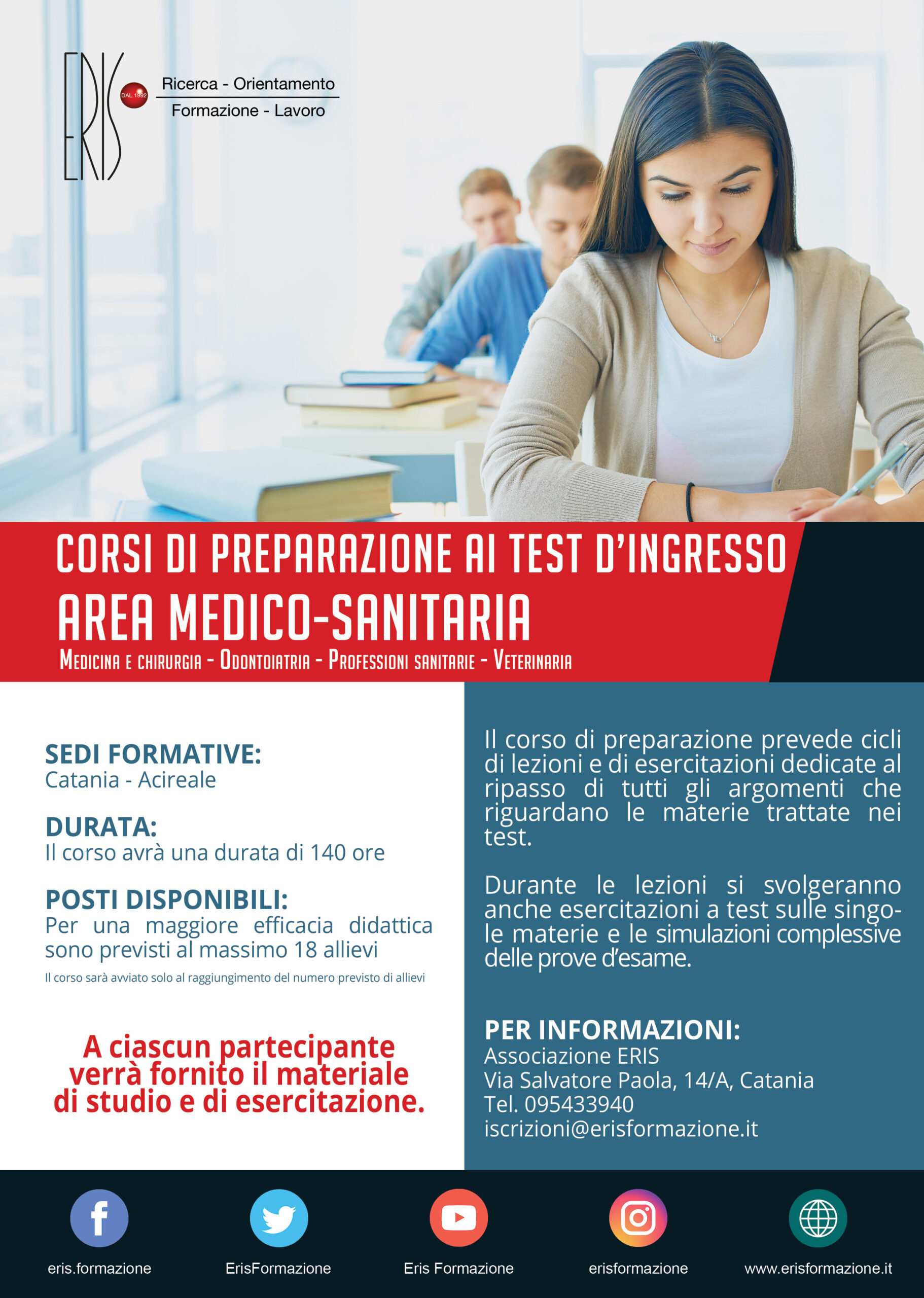 Preparazione test ingresso