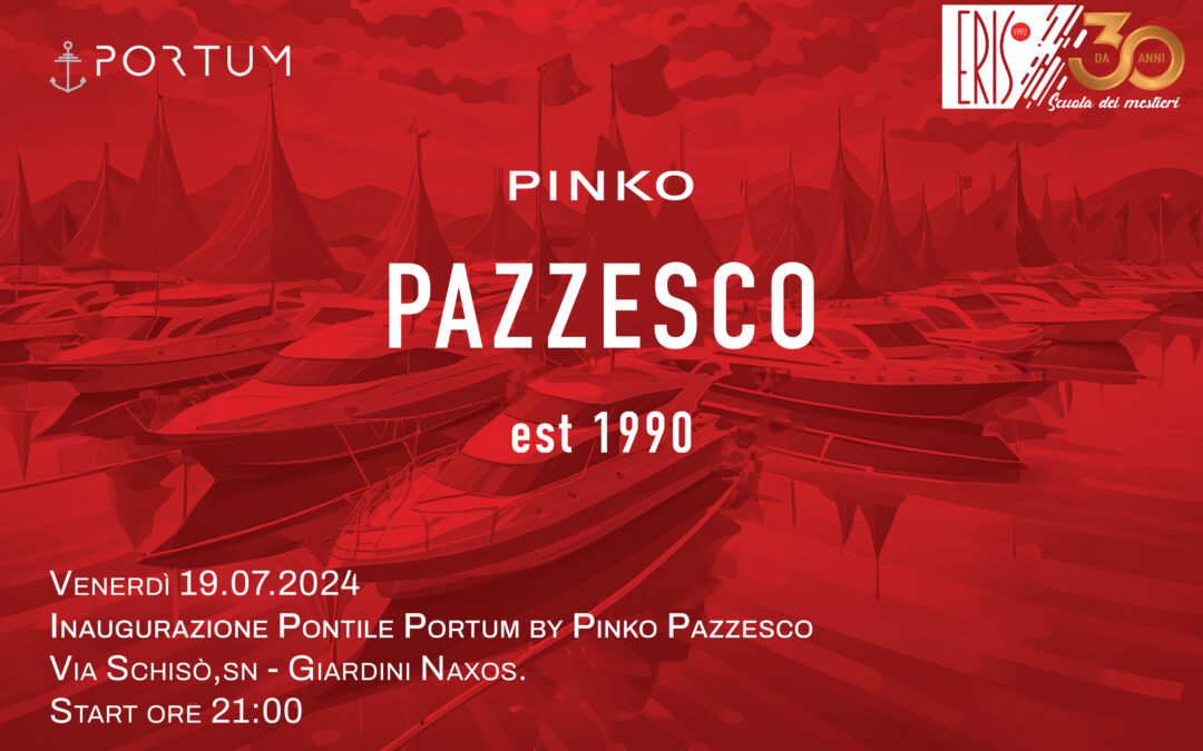 Pinko sceglie Eris Formazione per l’inaugurazione della nuova area portuale di Giardini Naxos