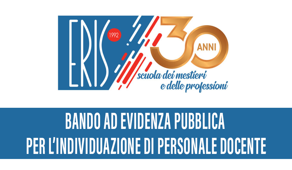 Bando ad evidenza pubblica per l’individuazione di Personale Docente