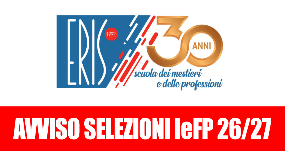 Avviso selezioni IeFP – A.S.F. 2026/2027
